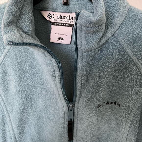 COLUMBIA Women’s Fleece Jacket. Size M - Picture 5 of 8